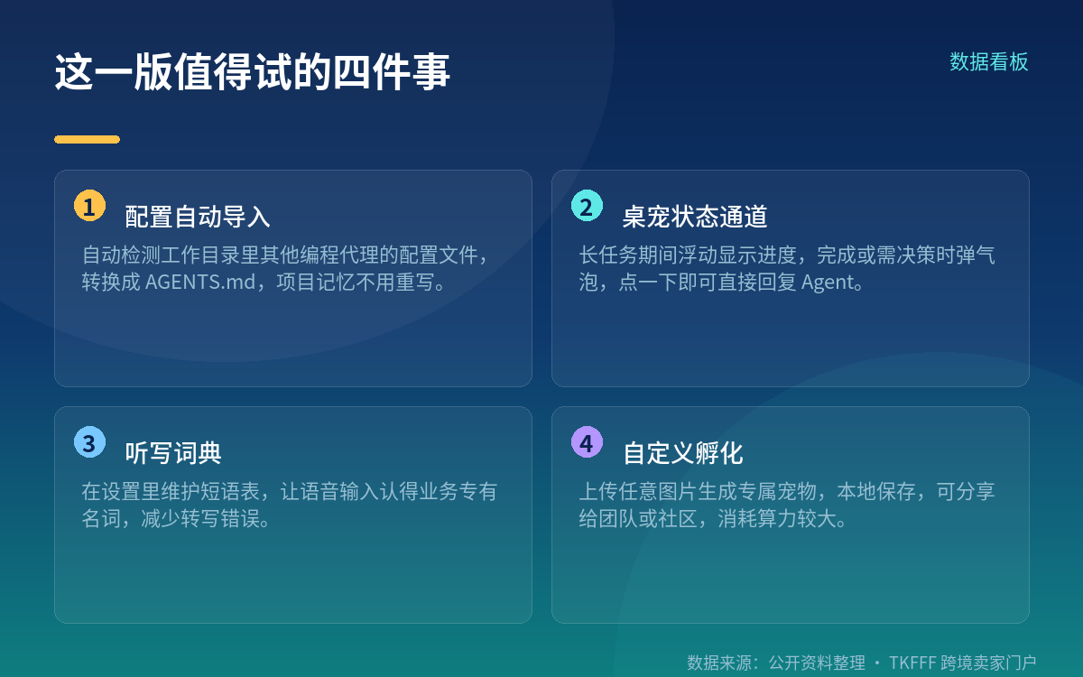 这一版真正影响工作流的改动