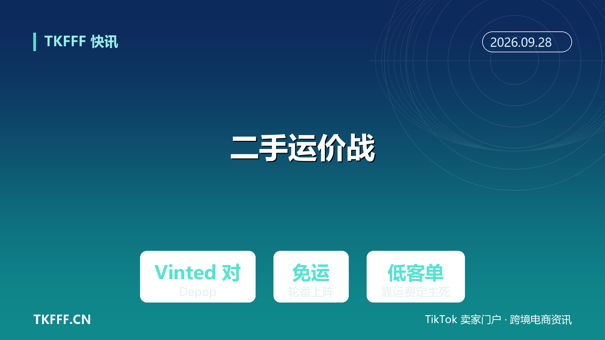 Vinted 与 Depop 美国运价战升温：免运与深度折扣轮番上阵，低客单二手单靠运费定生死