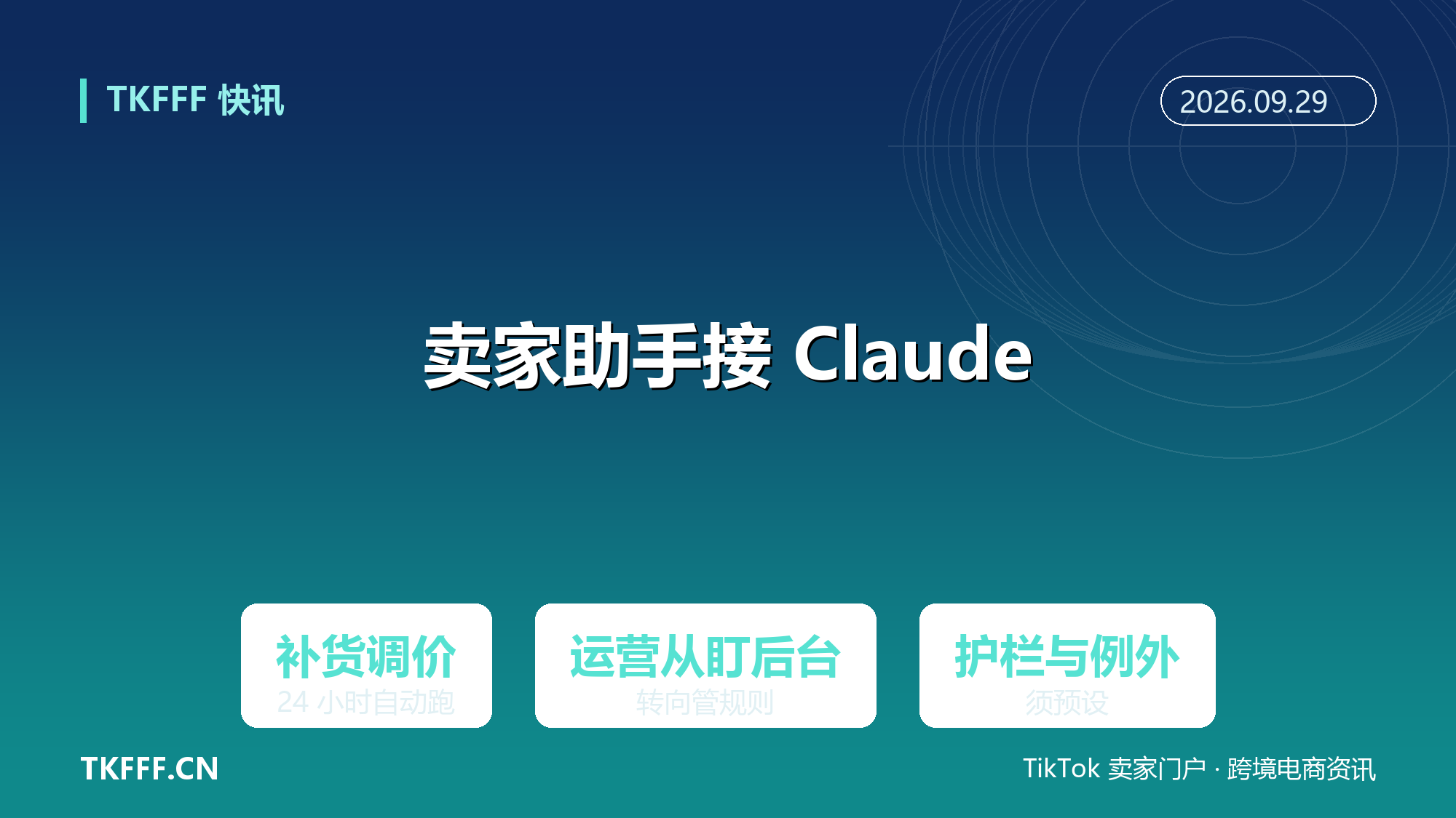 亚马逊卖家助手接入 Claude：补货、调价 24 小时自动跑，运营从盯后台转向管规则