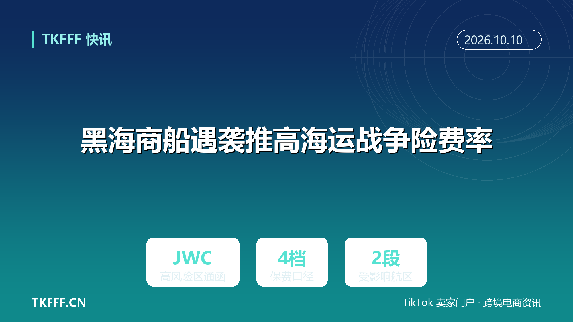黑海商船遇袭推高海运战争险费率：保险公司加收附加保费，黑海与地中海航段成本再添变量