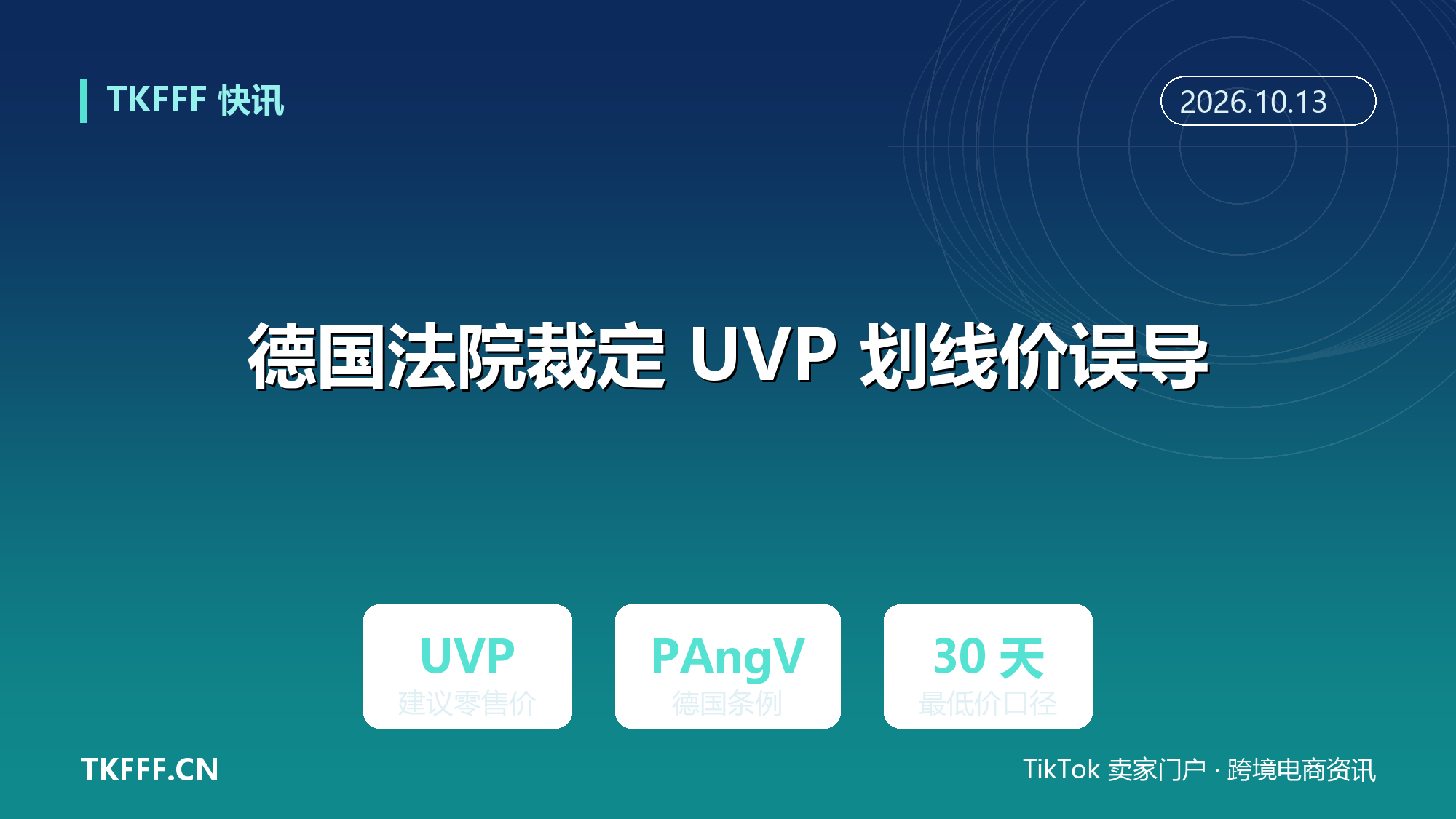 德国维尔茨堡法院裁定 UVP 划线价误导：自有品牌商品缺失真实市场，促销合规边界收紧